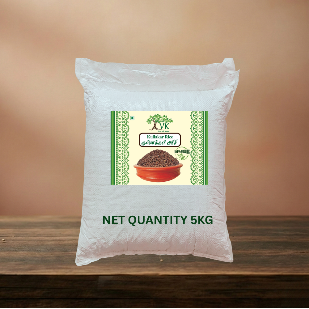 Organic Kullakar Rice – Ancient Warrior Rice for Daily Strength