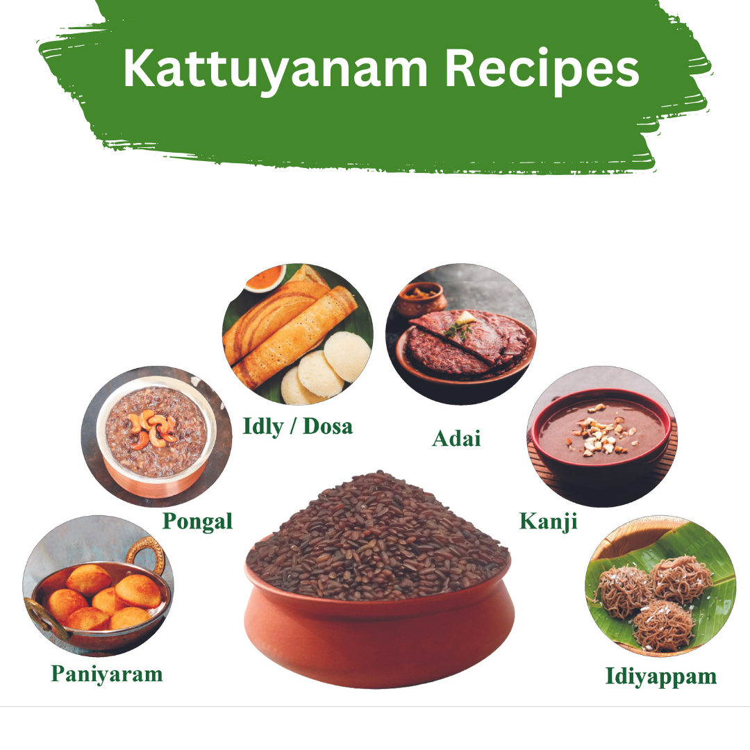 Traditional Organic Kattuyanam Rice – Heart Healthy, Diabetes Friendly