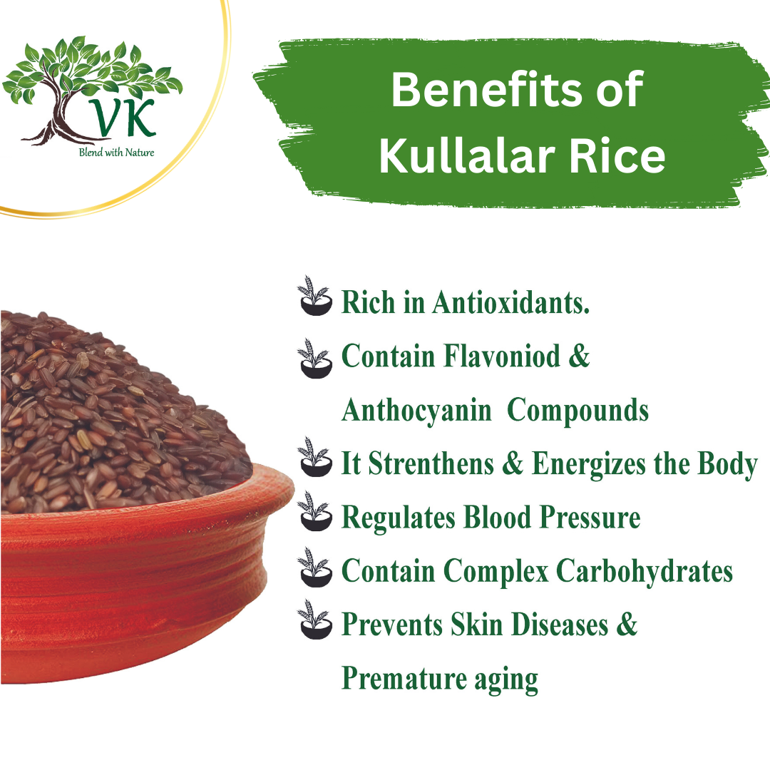 Organic Kullakar Rice – Ancient Warrior Rice for Daily Strength