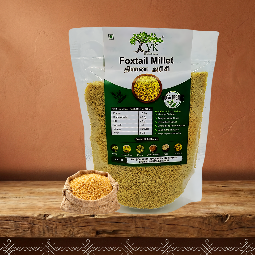 Foxtail Millet | High Fiber, Diabetic Friendly Millet