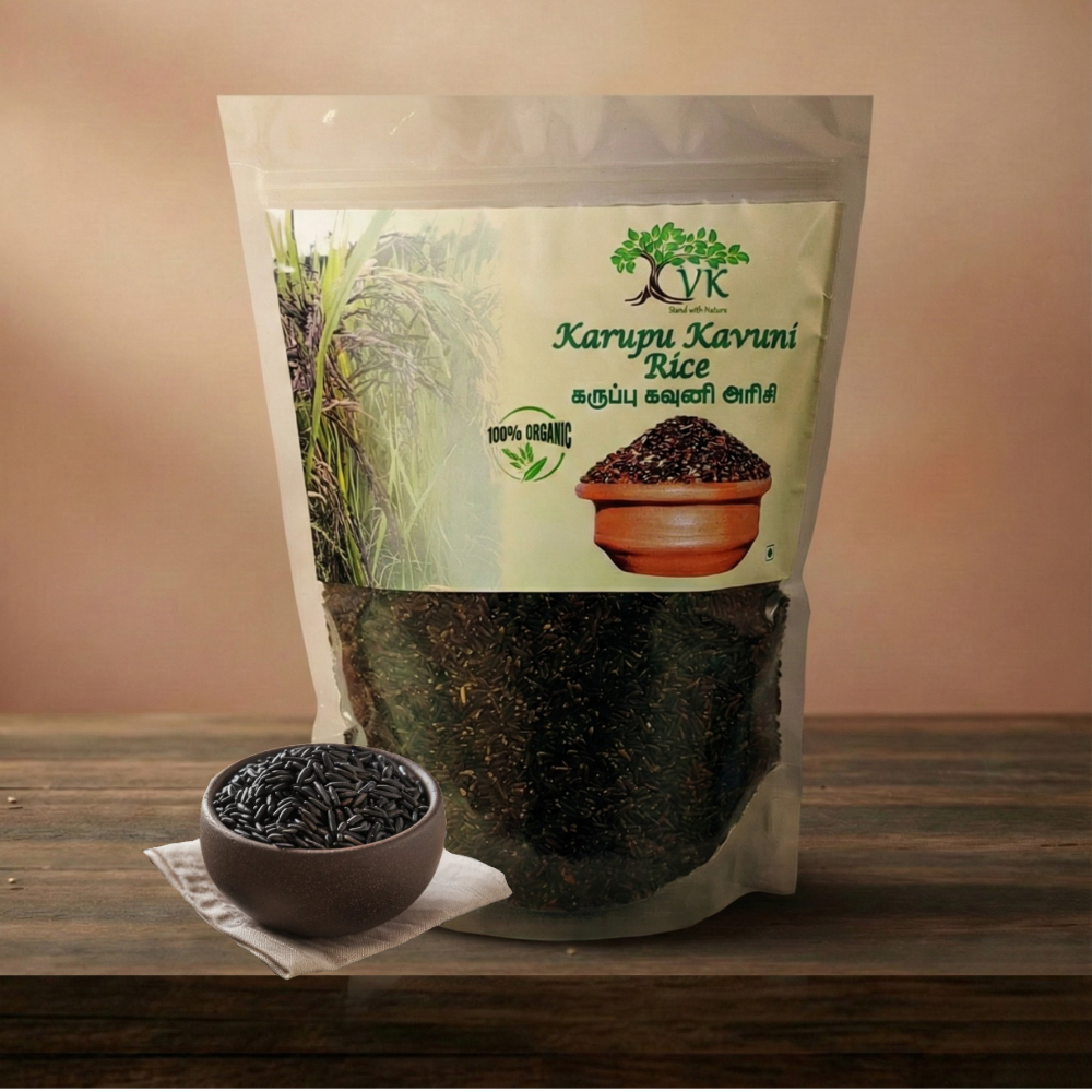 Premium Organic Black Rice – Iron-Rich, Antioxidant Super food Good for Weight Loss