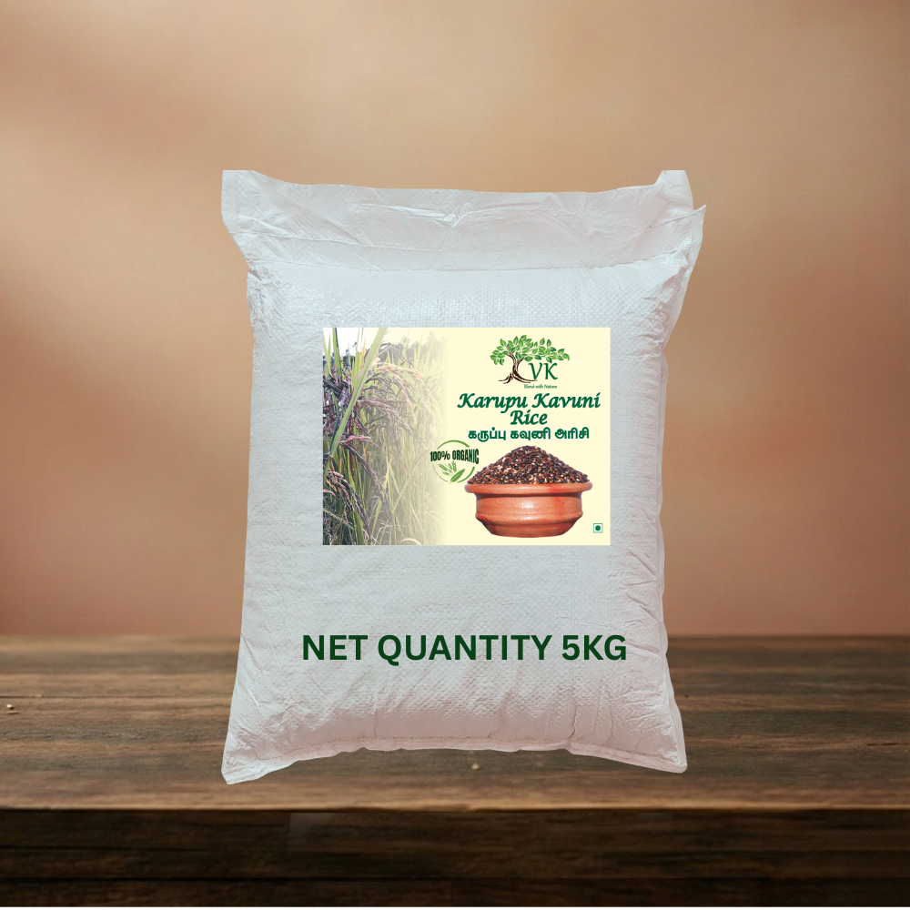 Premium Organic Black Rice – Iron-Rich, Antioxidant Super food Good for Weight Loss