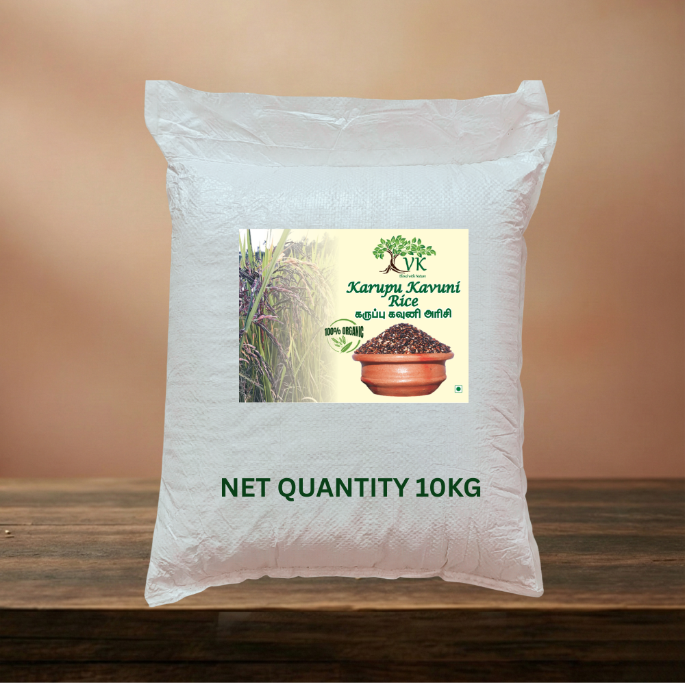 Premium Organic Black Rice – Iron-Rich, Antioxidant Super food Good for Weight Loss