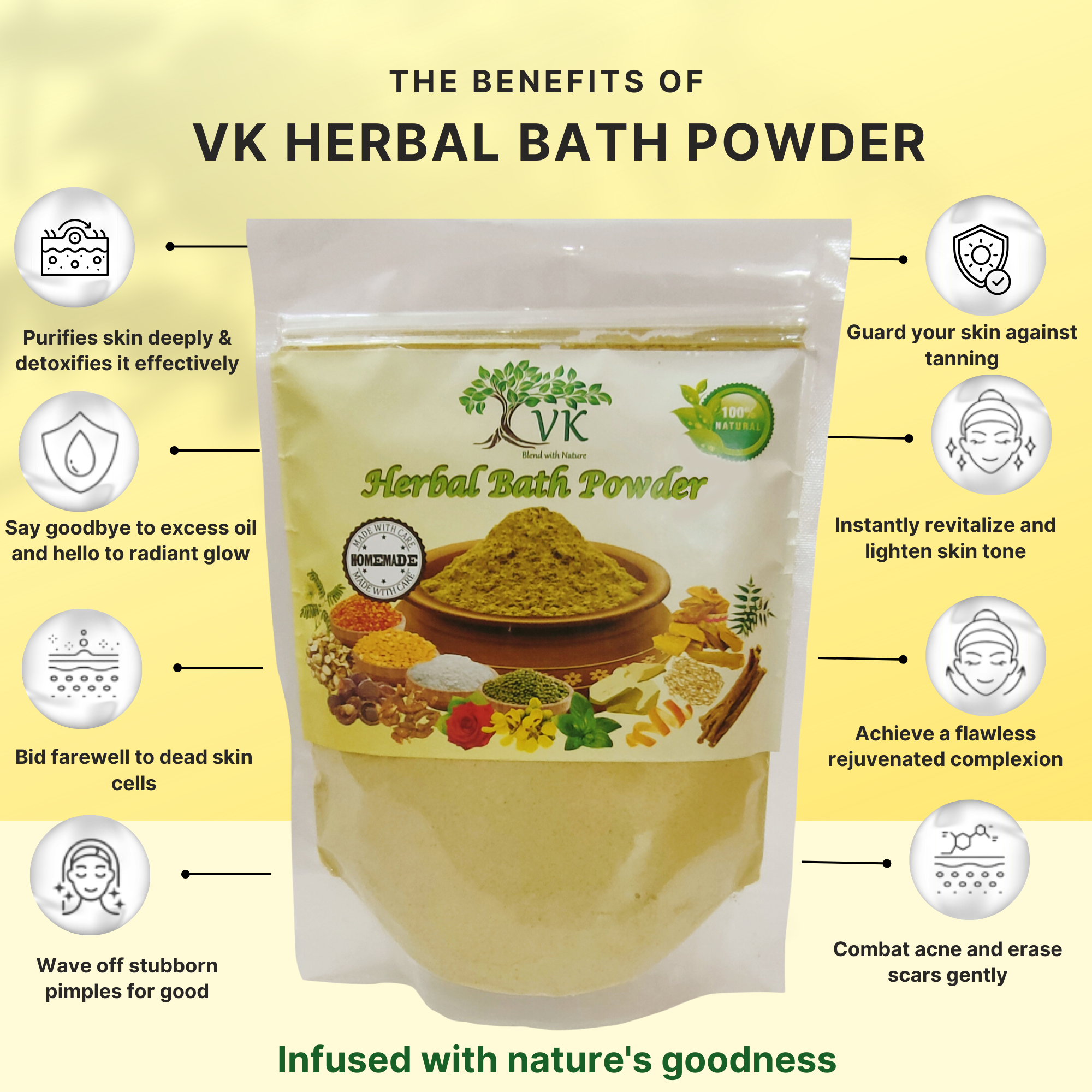 Pure Herbal Bath Powder – Traditional Skin Care