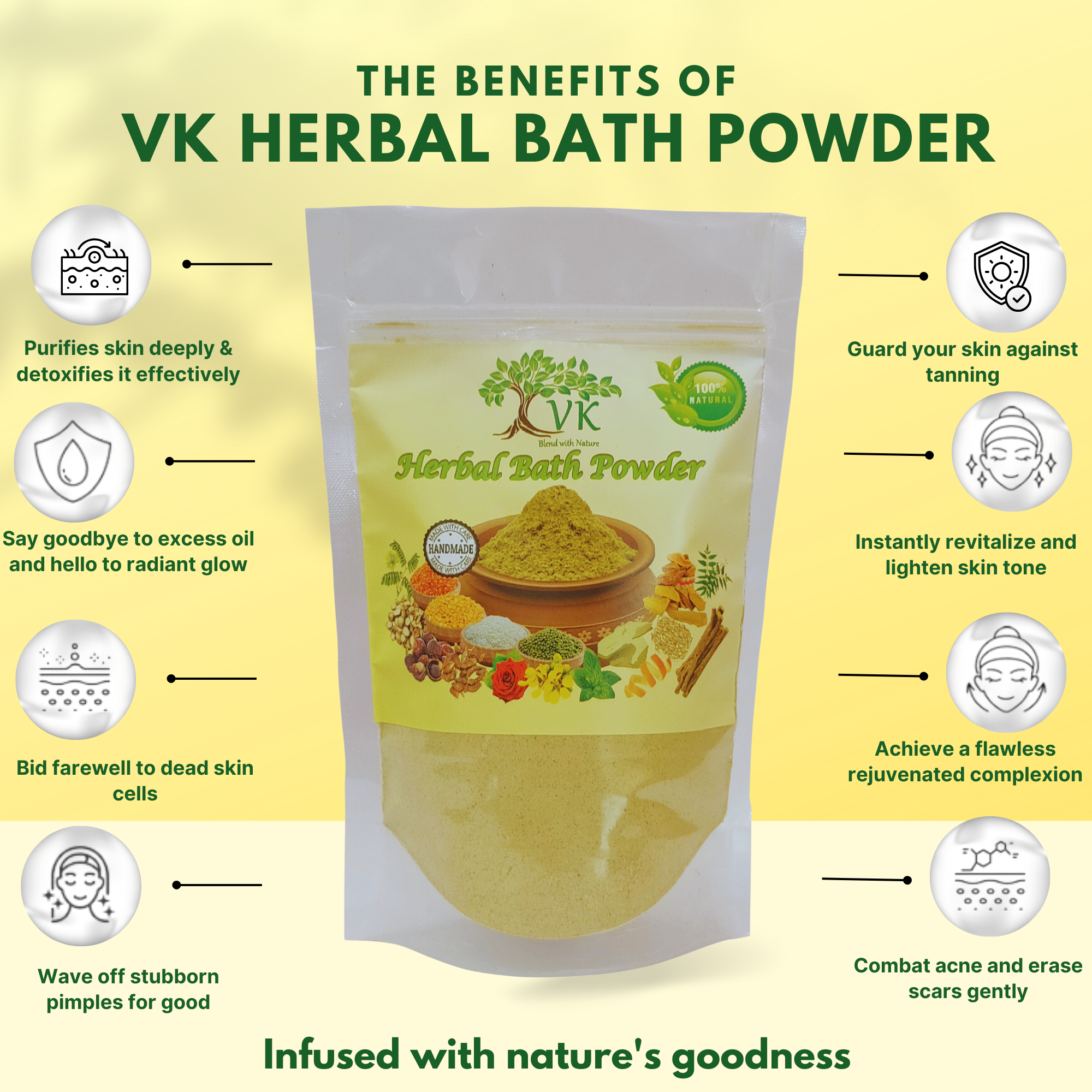 Pure Herbal Bath Powder – Traditional Skin Care