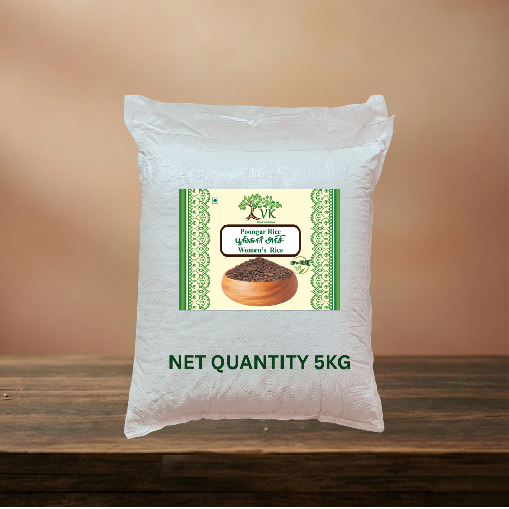 Organic Poongar Rice ( WOMEN's RICE)  – Ancient Women’s Wellness & Hormonal Balance Rice