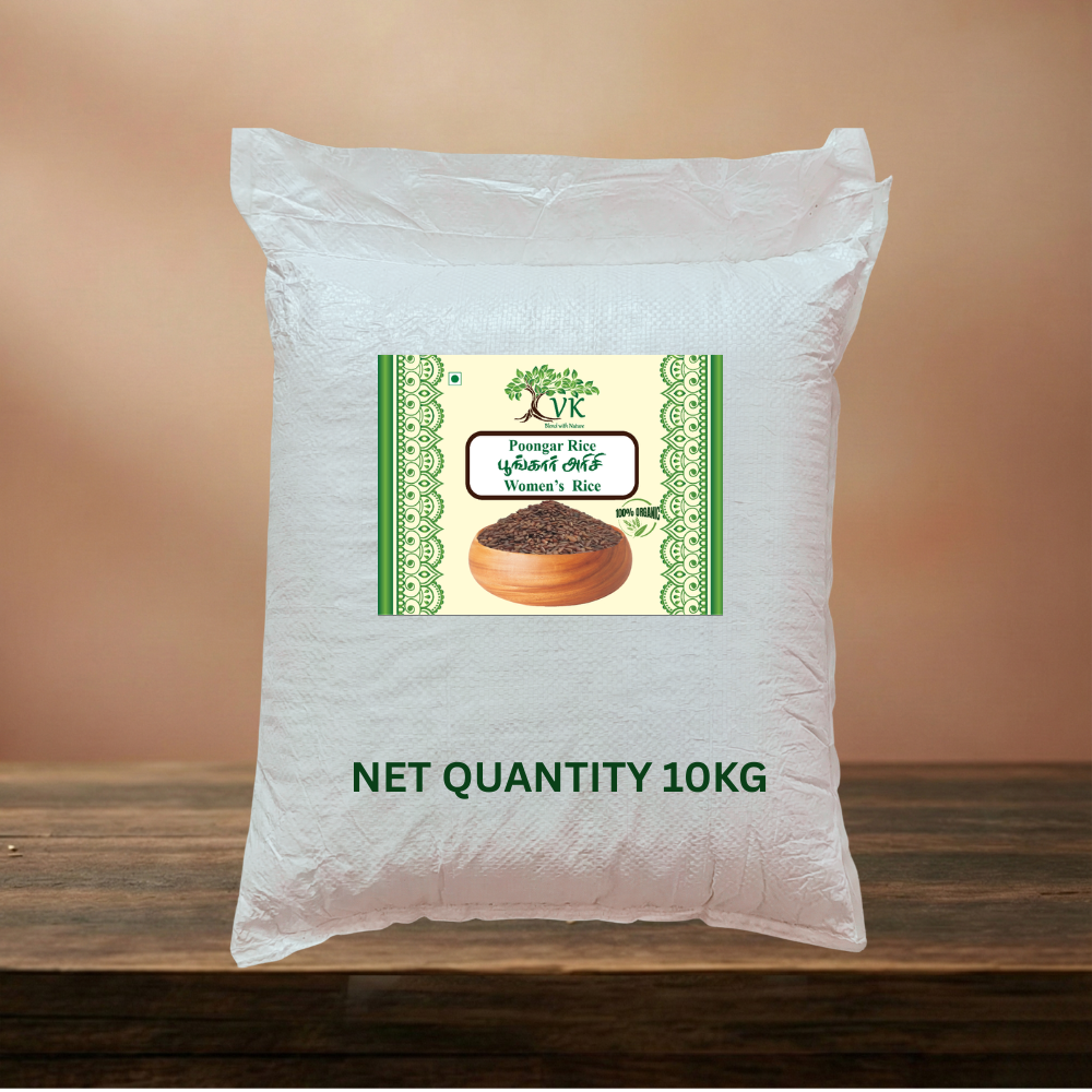 Organic Poongar Rice ( WOMEN's RICE)  – Ancient Women’s Wellness & Hormonal Balance Rice