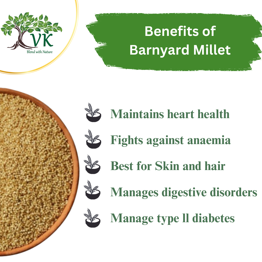 Barnyard Millet – Easy to Digest, High Fiber & Wholesome