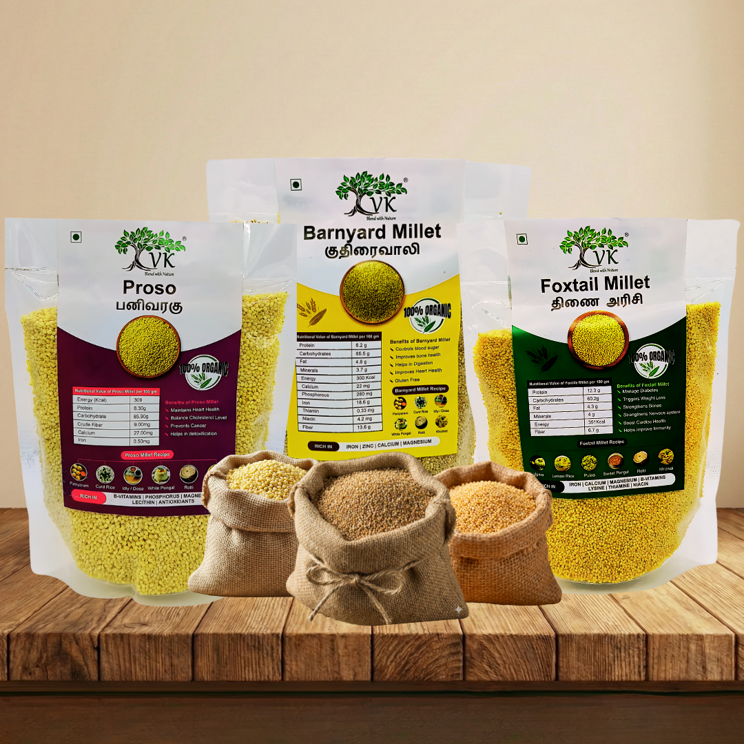 Gut Health Millet Combo - Light & Easy to Digest Combo