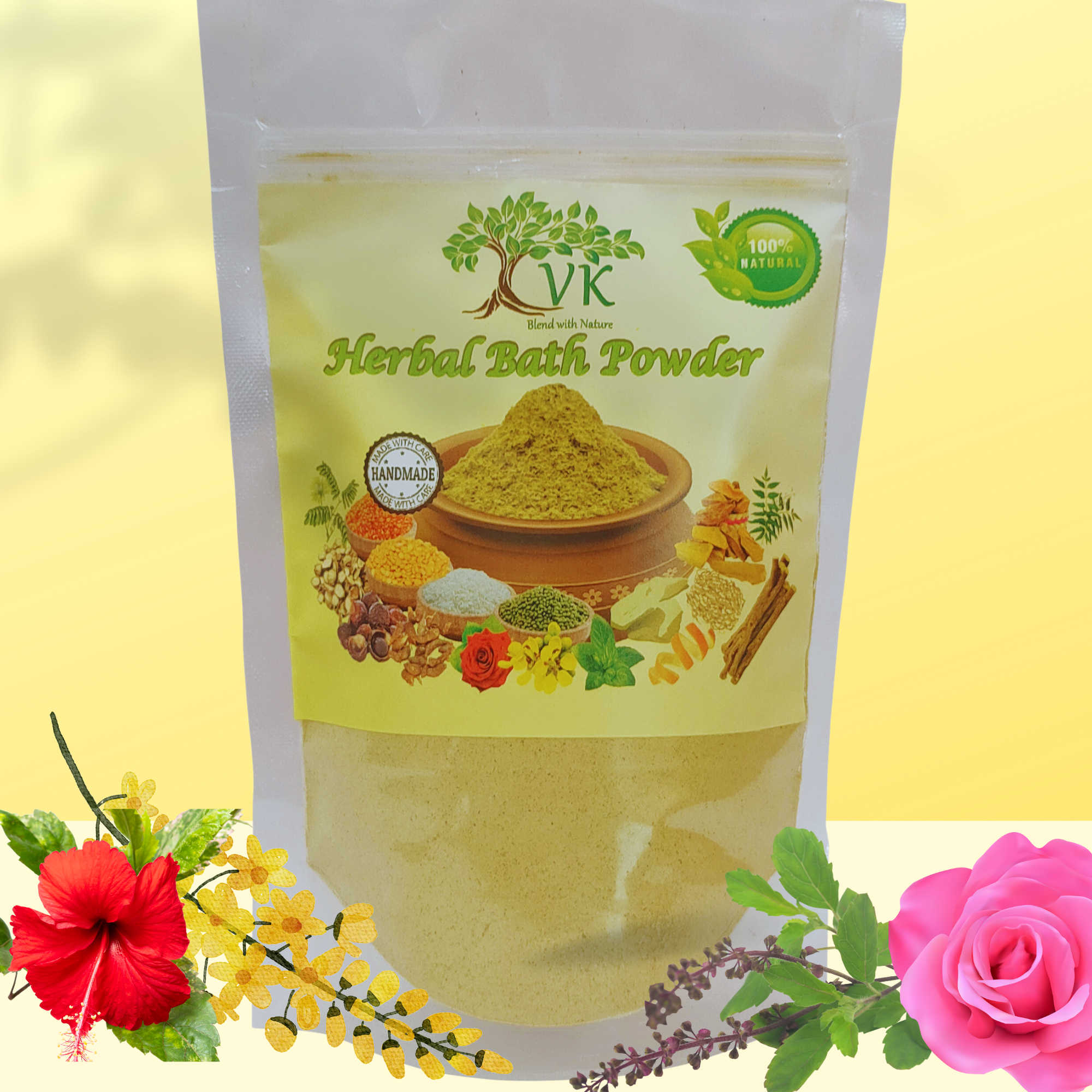 Pure Herbal Bath Powder – Traditional Skin Care