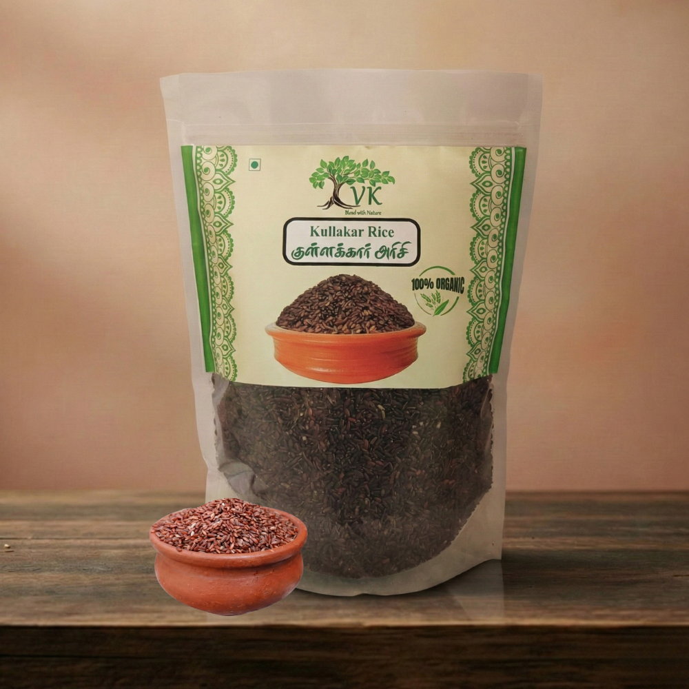 Organic Kullakar Rice – Ancient Warrior Rice for Daily Strength