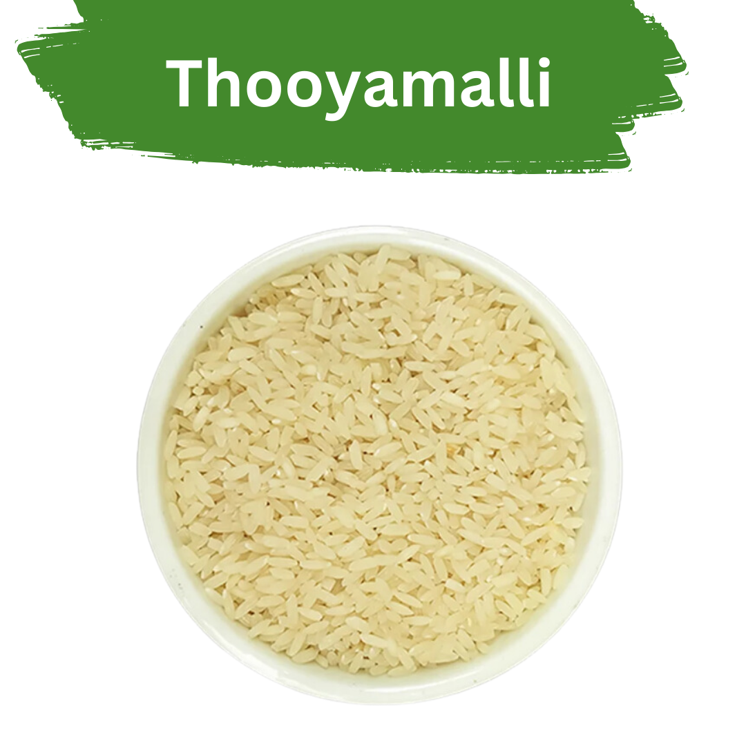 Native Organic Thooyamalli Rice – Diabetic Friendly Everyday Rice