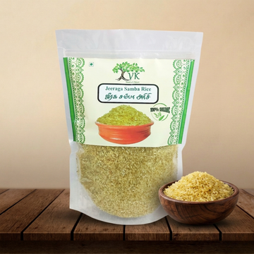 Pure Organic Seeraga Samba Rice – Small Grain, Big Aroma & Nutrition
